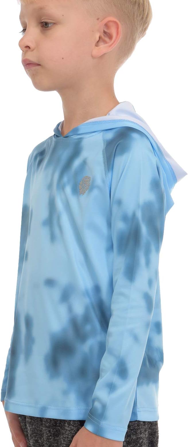 Hoodies for Boys Outdoor Recreation Shirts - Youth Athletic Tops Sun Protection UPF 50+