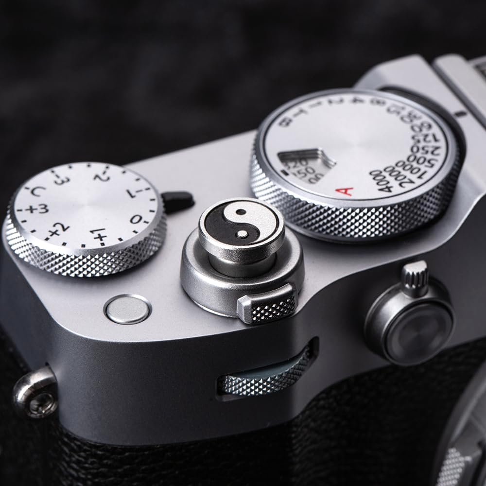 X-T5 X-T4 X-T3 X-T30 X-T30 X-T20 X-PRO3 X100VI X100V X-E4 X-E3 Camera Soft Release Button, Shutter Button for Fujifilm