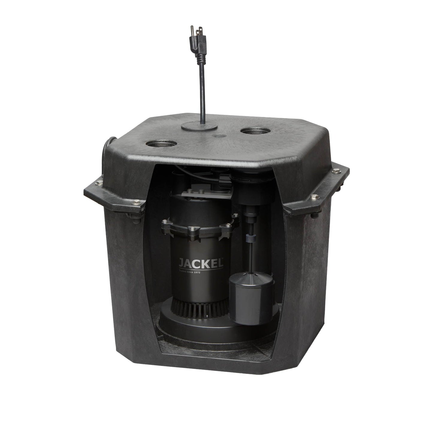 Jackel Pre-Plumbed Laundry/Sink Tray System with 1/4 HP Sump Pump