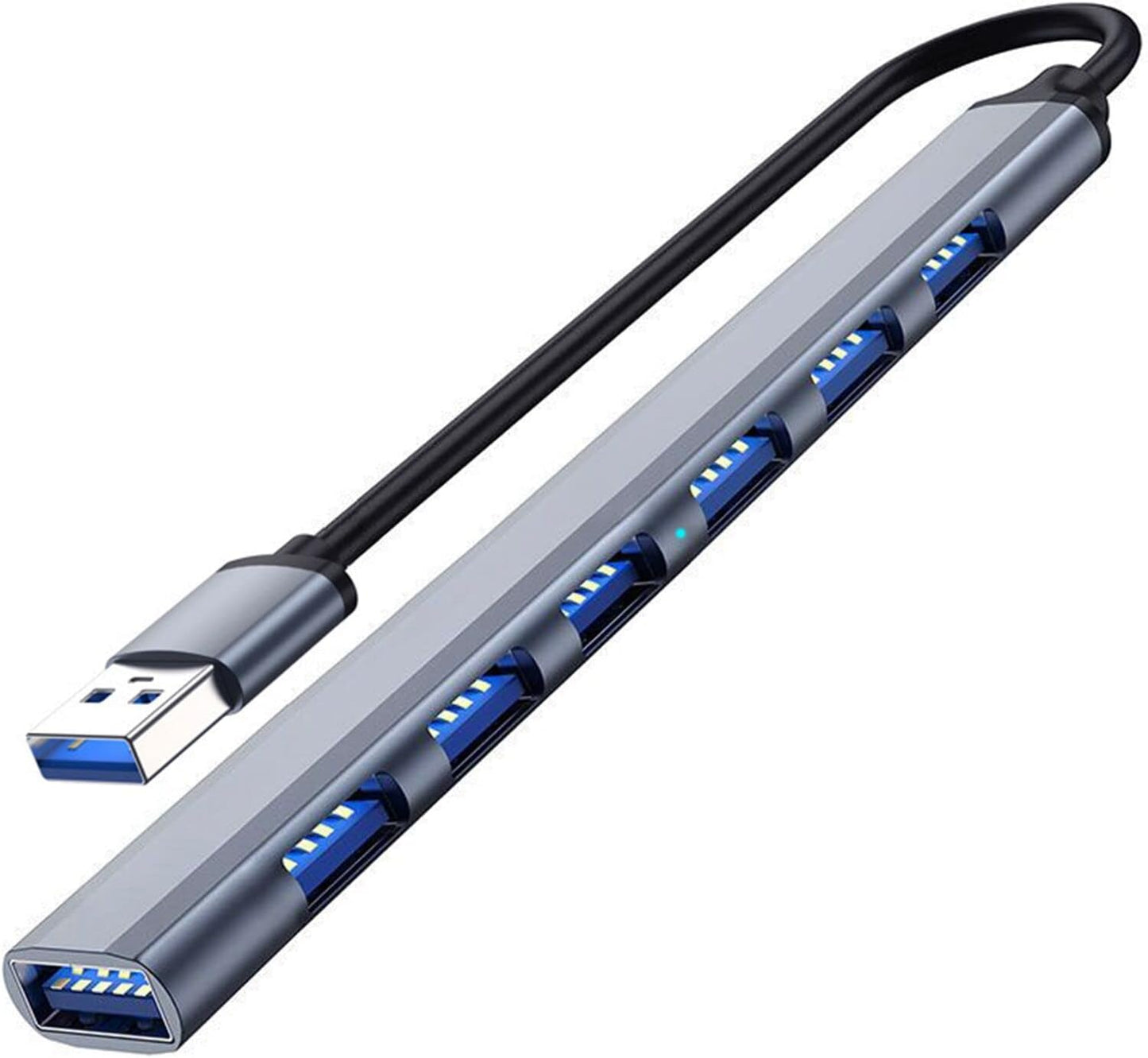vienon 3.0 7 3.0 USB Hub with Ports, Aluminium USB Hub USB Splitter Extender for for Laptop, PC, MacBook, Mac Pro, Mac