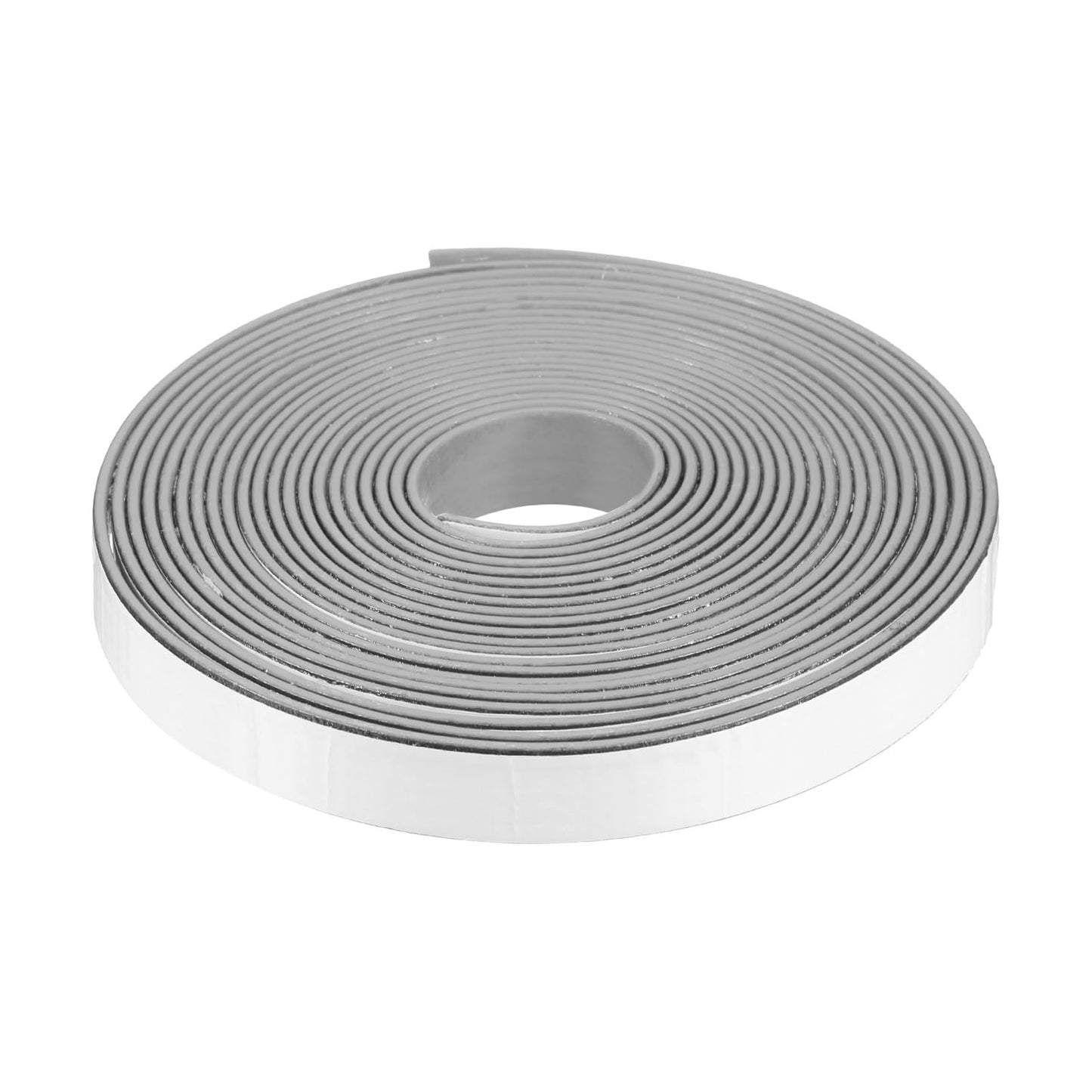 PATIKIL Smoke Fire Seal Strip, 16.4 Feet Expandable Door Seal Tape Self Adhesive Graphite Rubber Composite Material for Fire Rated Windows Steel Doors, 0.59" W x 0.08" T, Grey