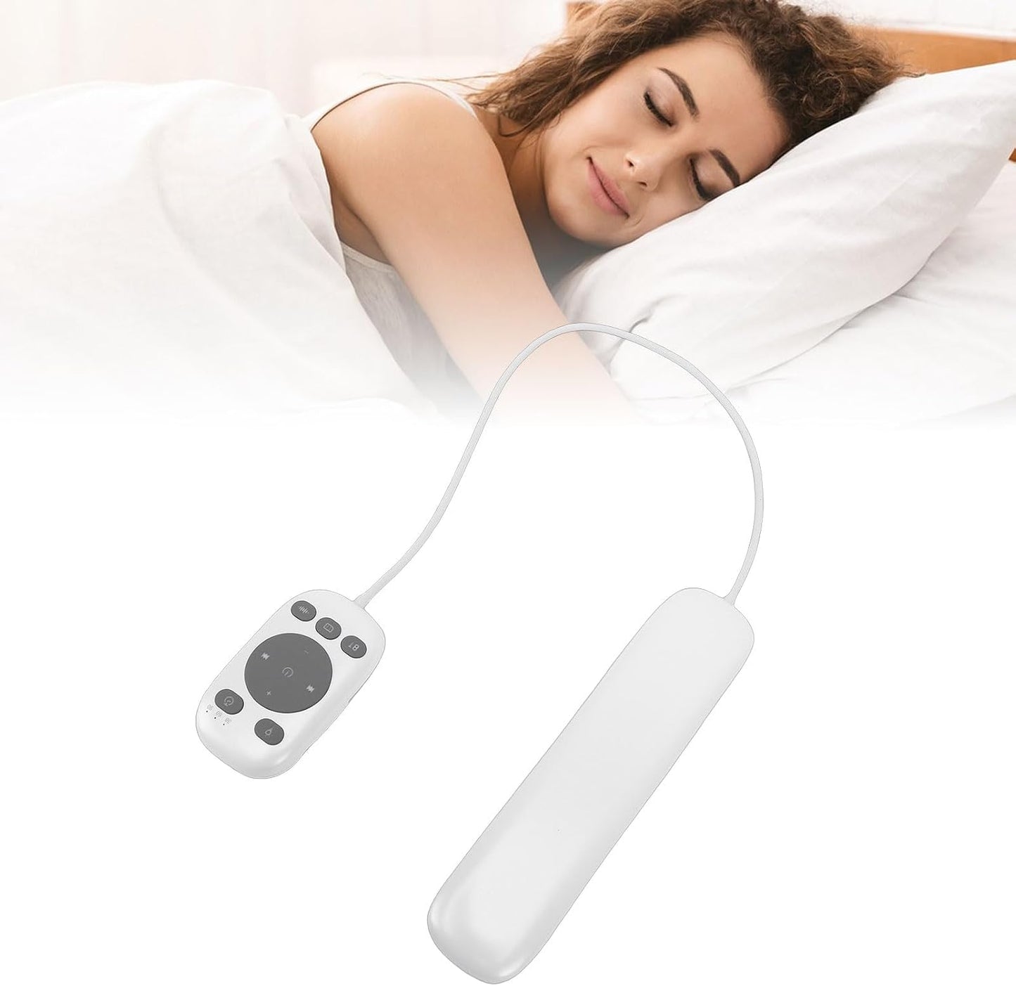 Tangxi 3 36 Under Pillow Speaker with Remote, Mini Portable Bluetooth Pillow Speaker Bone Conduction Wireless Sleep Aid