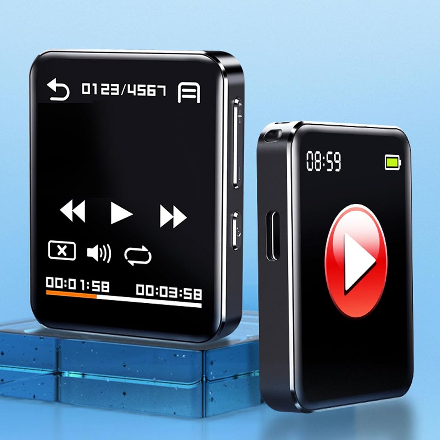Sanpyl MP3 (16GB) Voice Recorder, Player, Voice Recording Device, Activated Recording Device, Activated Noise