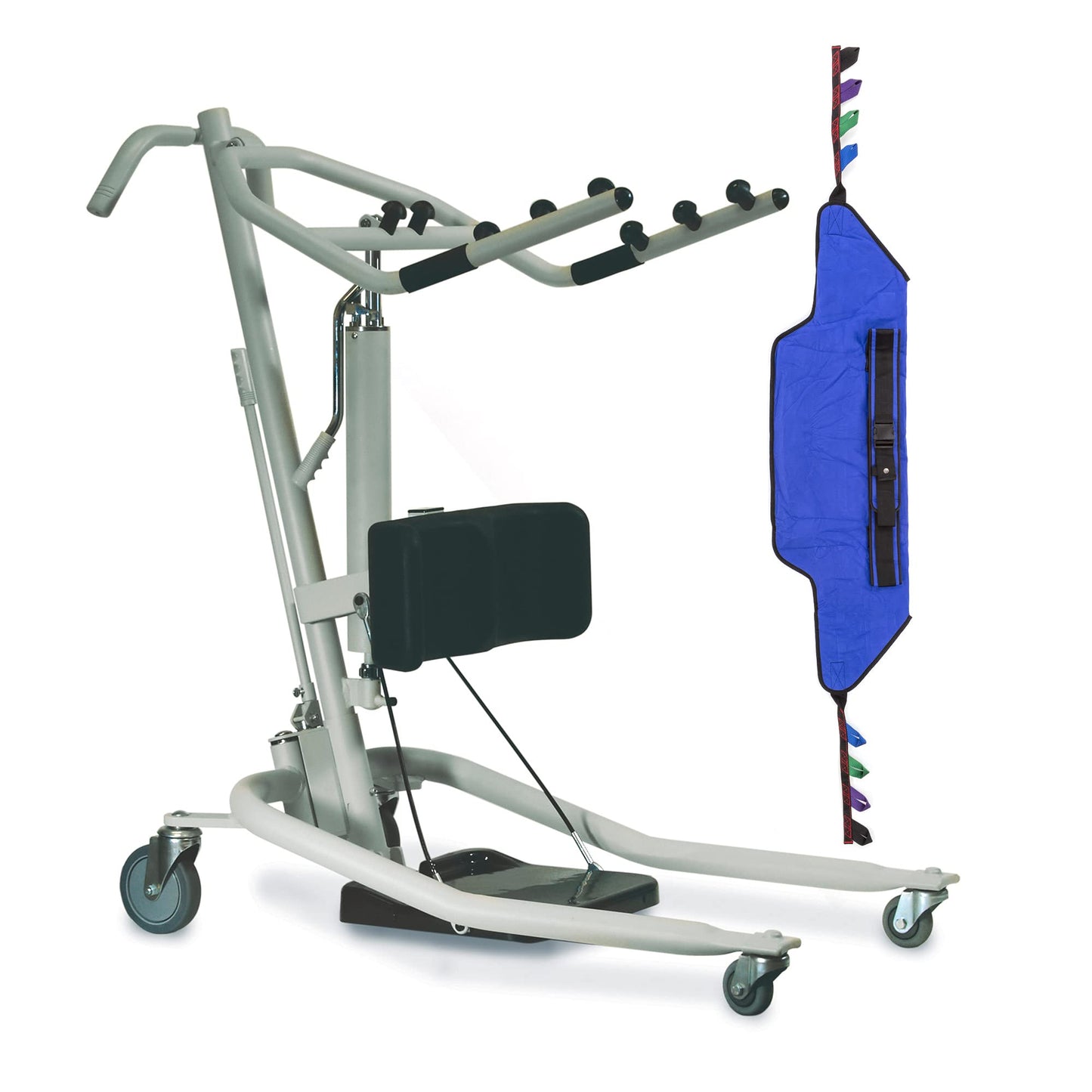 Invacare GHS350 - Get-U-Up - Sit to Stand Patient Lift with R130 Standing Sling
