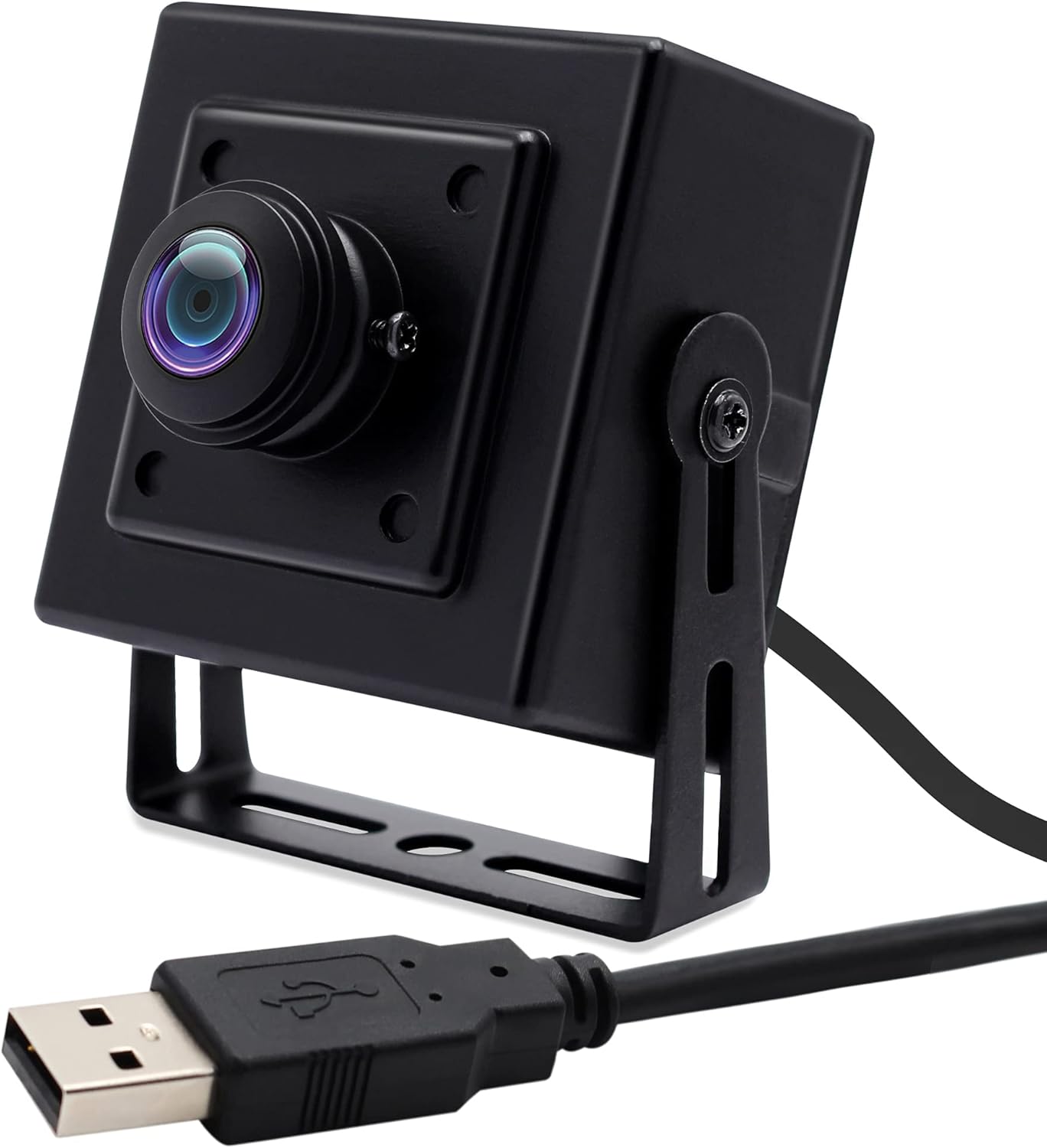 SVPRO 1080P 180 USB PC Webcam Wide Angle Fisheye Degree, High Resolution Industrial USB Camera for HD Security