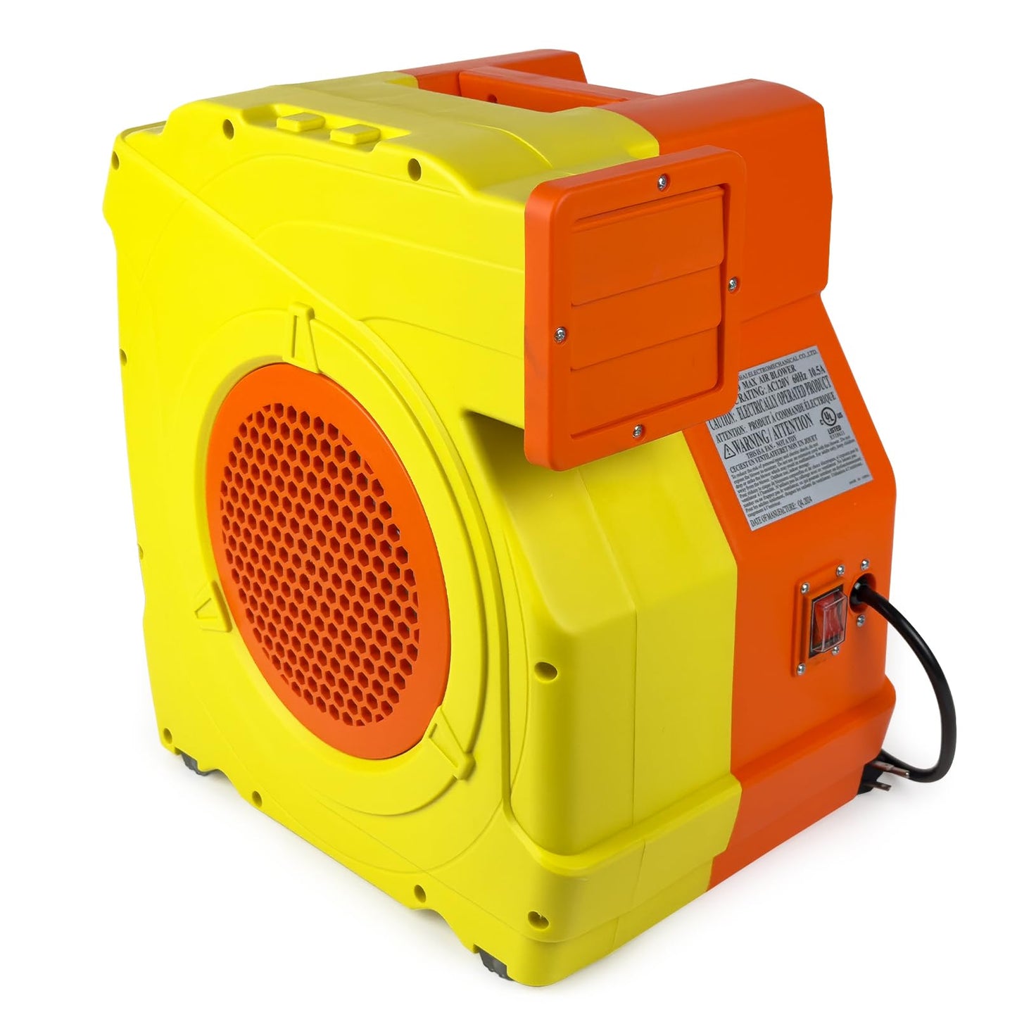 WARSUN Commercial 1500W 2.0HP Air Blower Fan for Giant Inflatable Products Recommended for Bounce House Water Slides, Jumpers, Paint Booths, Party Tents