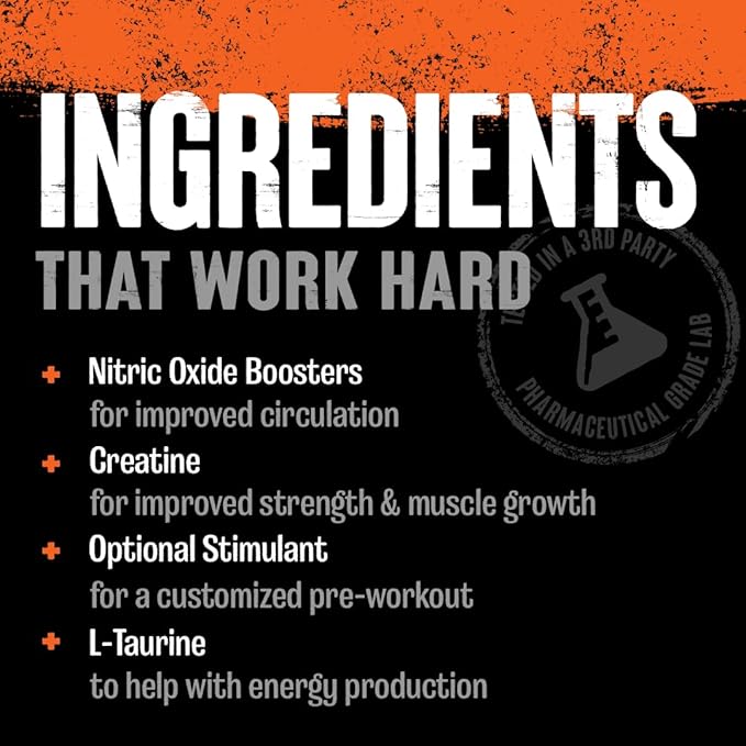 Animal Pump Pre-Workout Supplement ??for Energy, Focus and Muscle Volumizing, with Nitric Oxide Boosters Including Stims and Nootropics, Creatine, and Ultimate Pump Enhancer, 30 Packs
