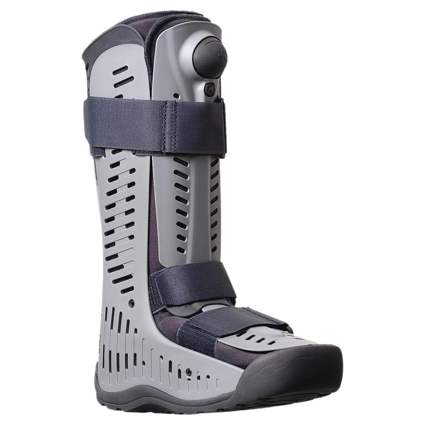 Ossur Rebound Air Walker Boot with Compression Adjustable Comfortable Straps & Air Pump Rocker Bottom | For Ankle Sprains, Stable Fractures, Tendon Sprains, & Post-Operative Rehab | (High Top, S)