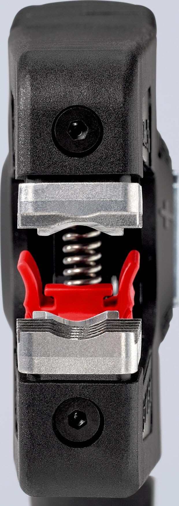 KNIPEX Precistrip16 Automatic Insulation Stripper, in Blister, 0.08-16 mm², with Fine Adjustment, Adjustable Length Stop, Wire Stripper, 12 52 195 SB