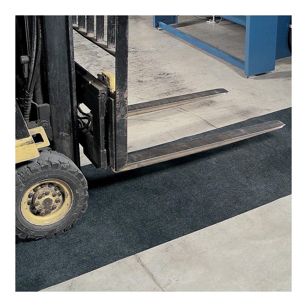 PIG Traffic Mat | Absorbent Rug | Super Durable Absorbent Mat | Absorbs up to 19.5 Gallons | 36"W x 150'L | MAT280 | Black