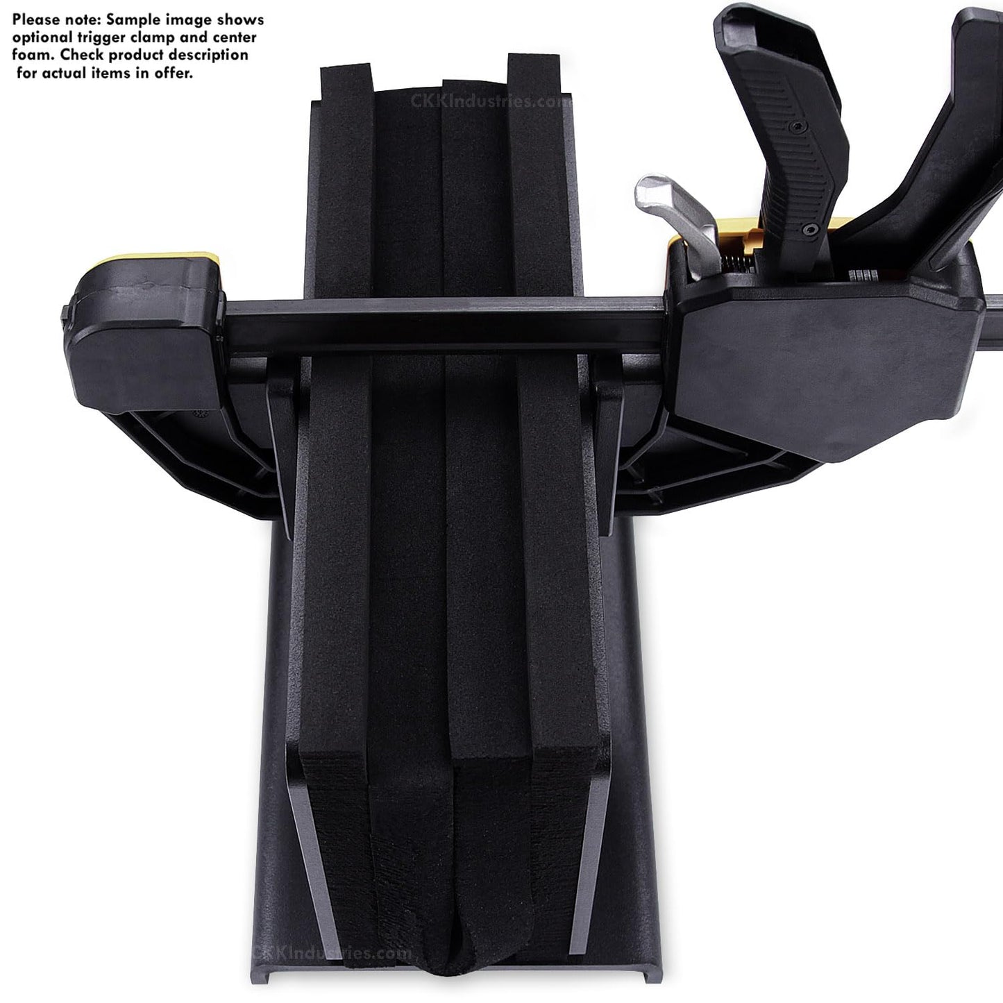 HolsterSmith Kydex Metal Taco Press - Bench Model - USA Made - (Press w/Maxx Center Foam) - (6 x 12 Inches) - Kydex Holster and Sheath Press