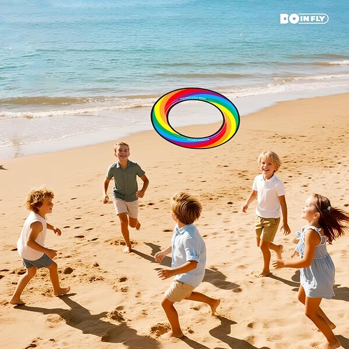Donfly Flying Disc ，3 Pack Flying Ring, Pool Toys,Beach Games,Backyard Games,Outdoor Games,Outdoor Toys for Adults