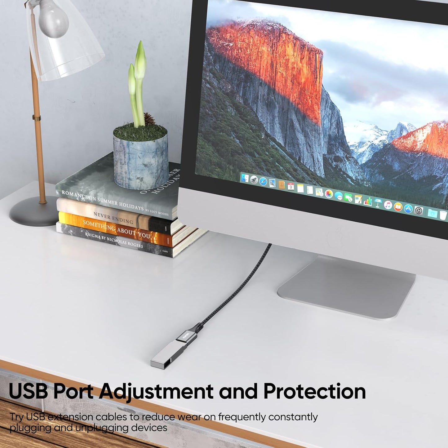 3ft Pack 2, 3.0 5Gbps 15W USB Extension Cable of Type A Data Transfer & Charging Sync Extender Male to Female for Mouse