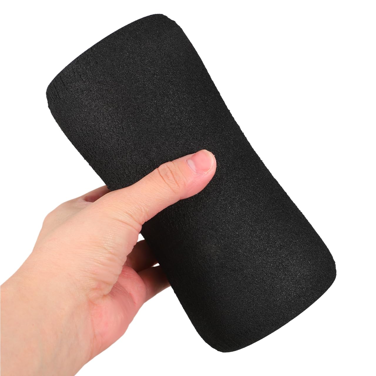 Fitness Equipment Sponge Covers 2-Pack Universal Sit-up Bench Foot Pads High Density Sponge Sleeves for Comfortable Anti-Slip Grip on Dumbbells and Weight Machines 6.69X3.22X3.22 Inches