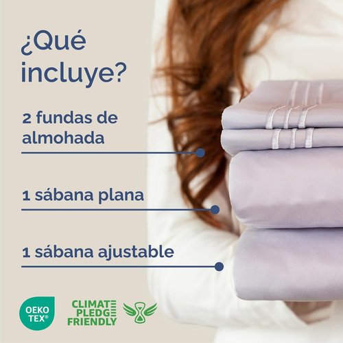 Cal King Size Sheet Set by [Brand Name] - Comfy Cooling & Breathable Bed Sheets - Luxury Light Lavender - Deep Pockets & Wrinkle-Free