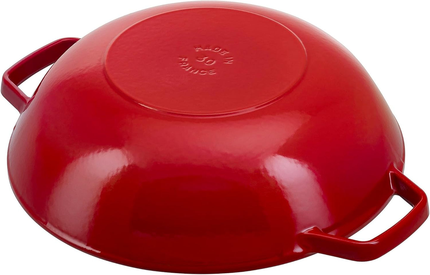 STAUB Cast Iron Dutch Oven - 4.5-Quart Perfect Pan for 4-5 Servings | Made in France, Cherry