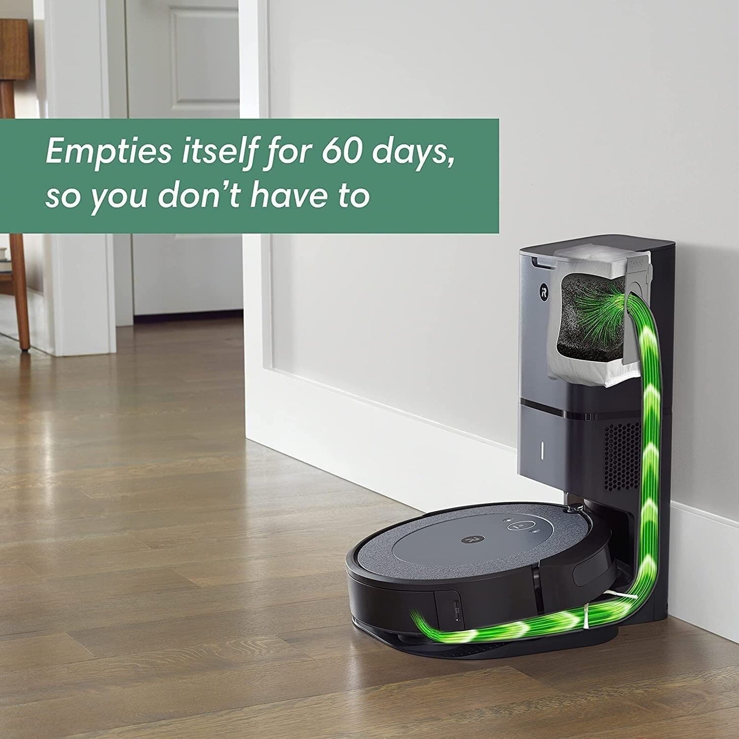 iRobot Roomba i4+ EVO (4552) Self Emptying Robot Vacuum (Renewed Premium)