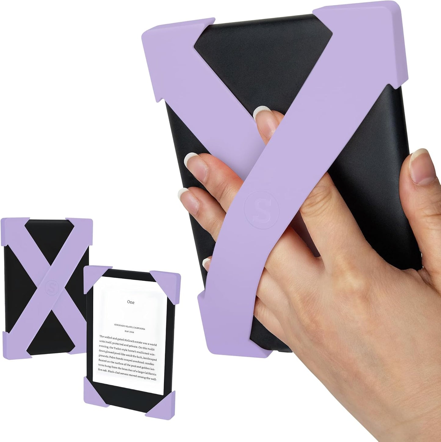Strapsicle 6" (2012-2019) 6" 2-Pack Silicone Hand Straps | Accessory for Kindles & Paperwhite and Kobo e-Readers | |