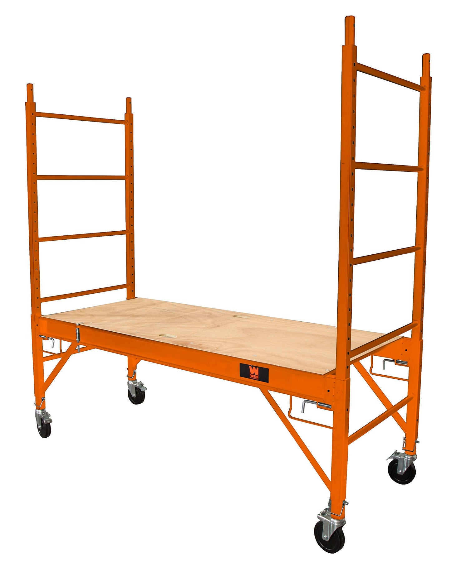 WEN 31110T Baker-Style 6.25 ft. Multi-Purpose 1000-Pound-Capacity Rolling Steel Scaffolding