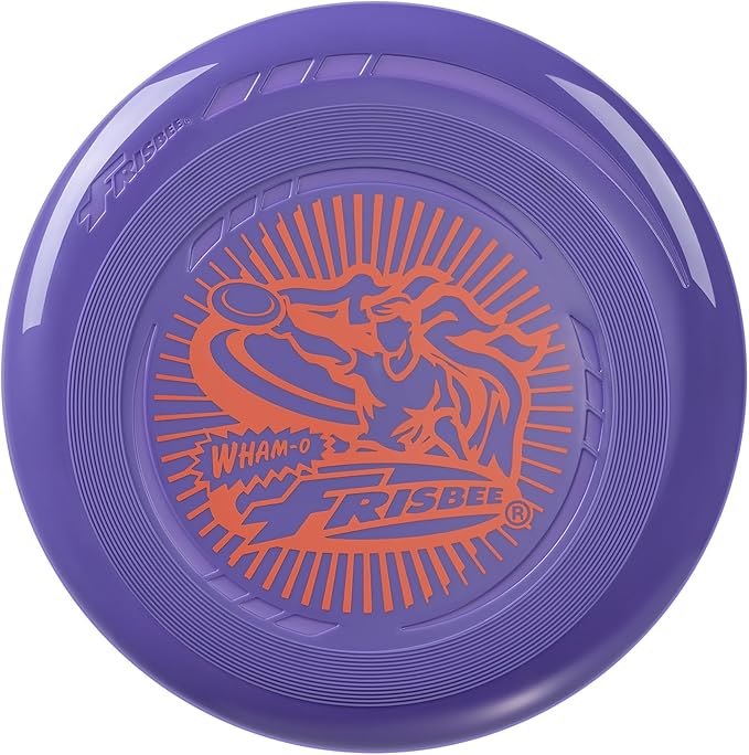 Wham-O Frisbee Go Flying Disc, 9 Inch Lightweight Sports Disc for Beginners Outdoor Beach Backyard Lawn Park Camping Family Activity Game - 70g