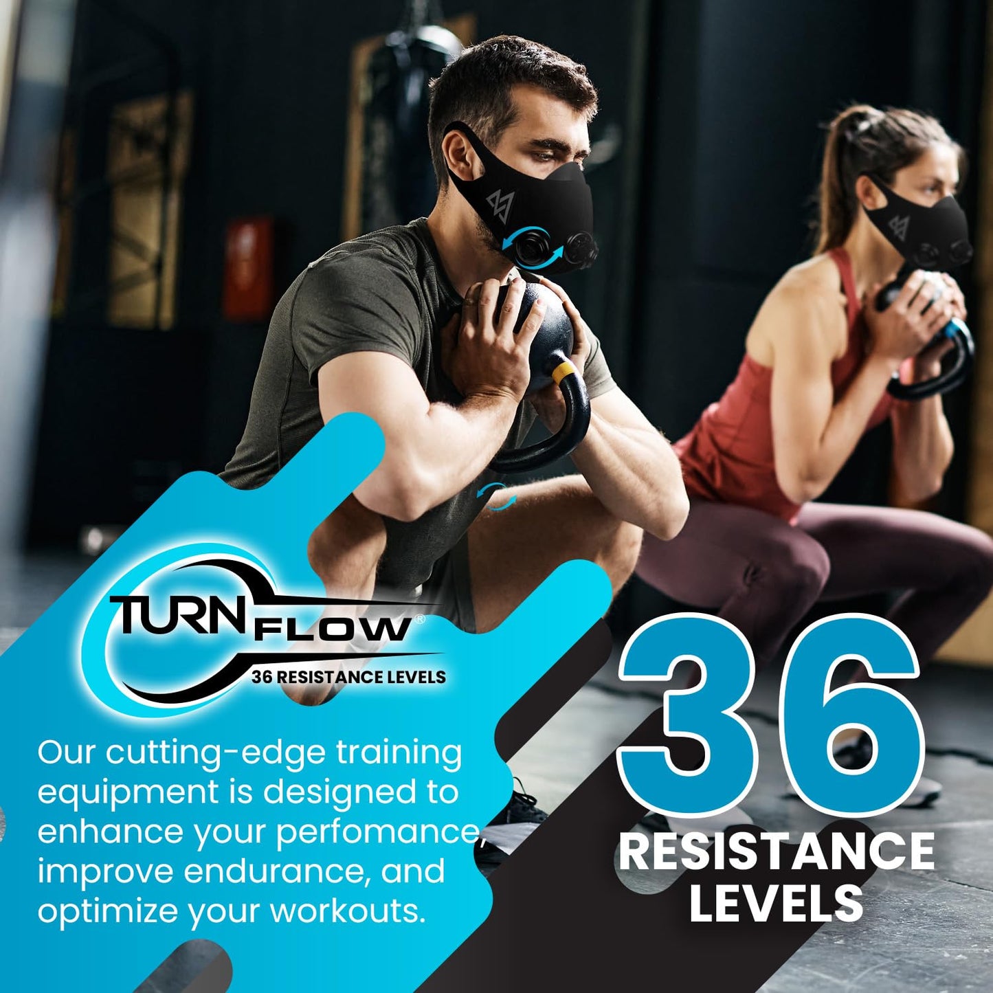 TRAININGMASK - Elevation Training Mask 2.0 - Resistance Training Mask®, High Altitude Mask, Workout Mask (Black, Small)