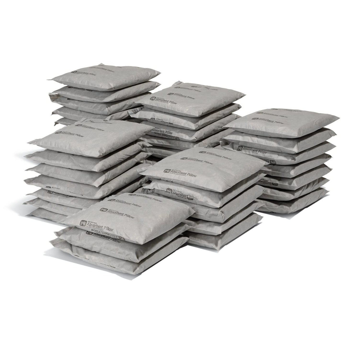 PIG Spill Absorbent Pillow - 40 Pillows - 10" x 10" - Absorbs up to .5 gal. per Pillow - PIL204
