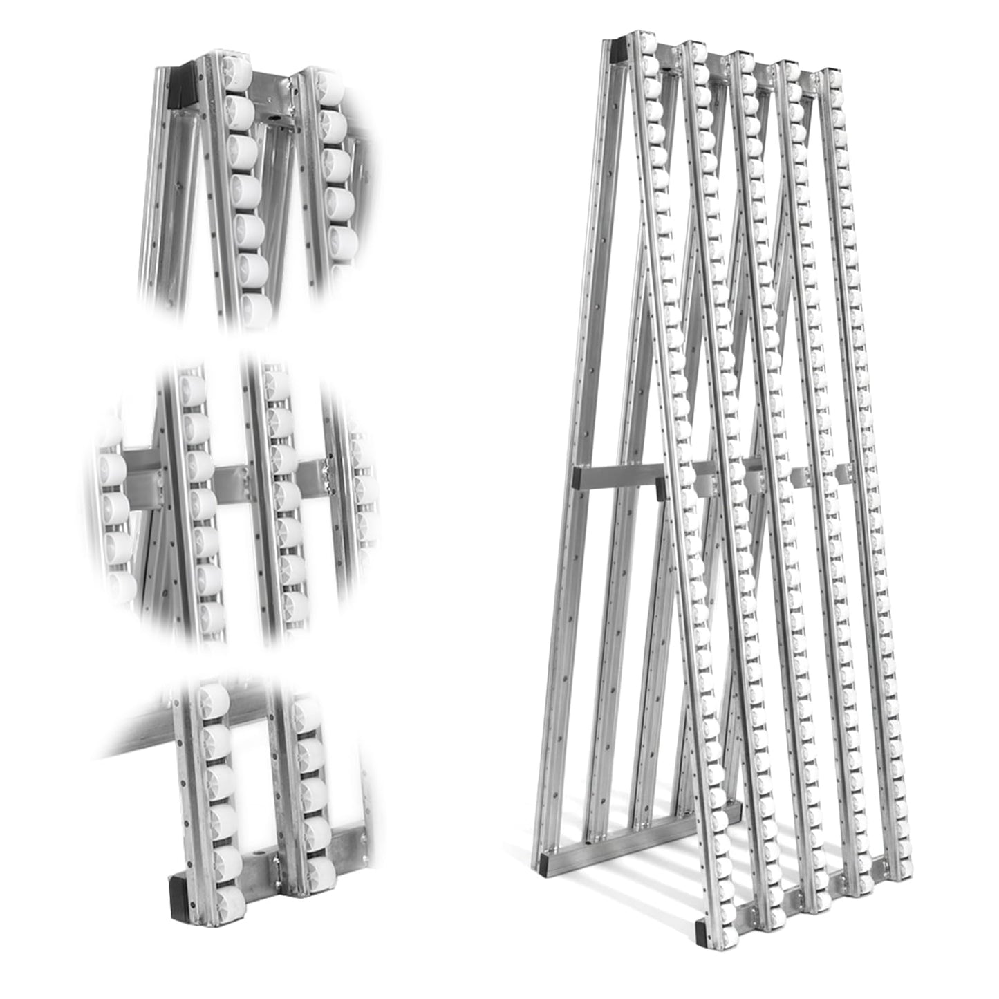 Unloading Slide Roller Handling Fluent Strip Slide Portable Conveyor for Warehouse Dock Factory (style1)