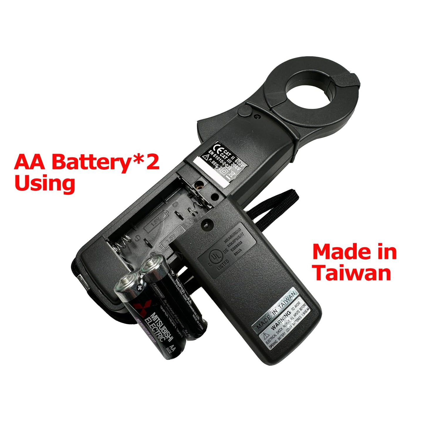TECPEL DCM-040 AC Leakage Clamp Meter 10 μA high Resolution on 40mA Range