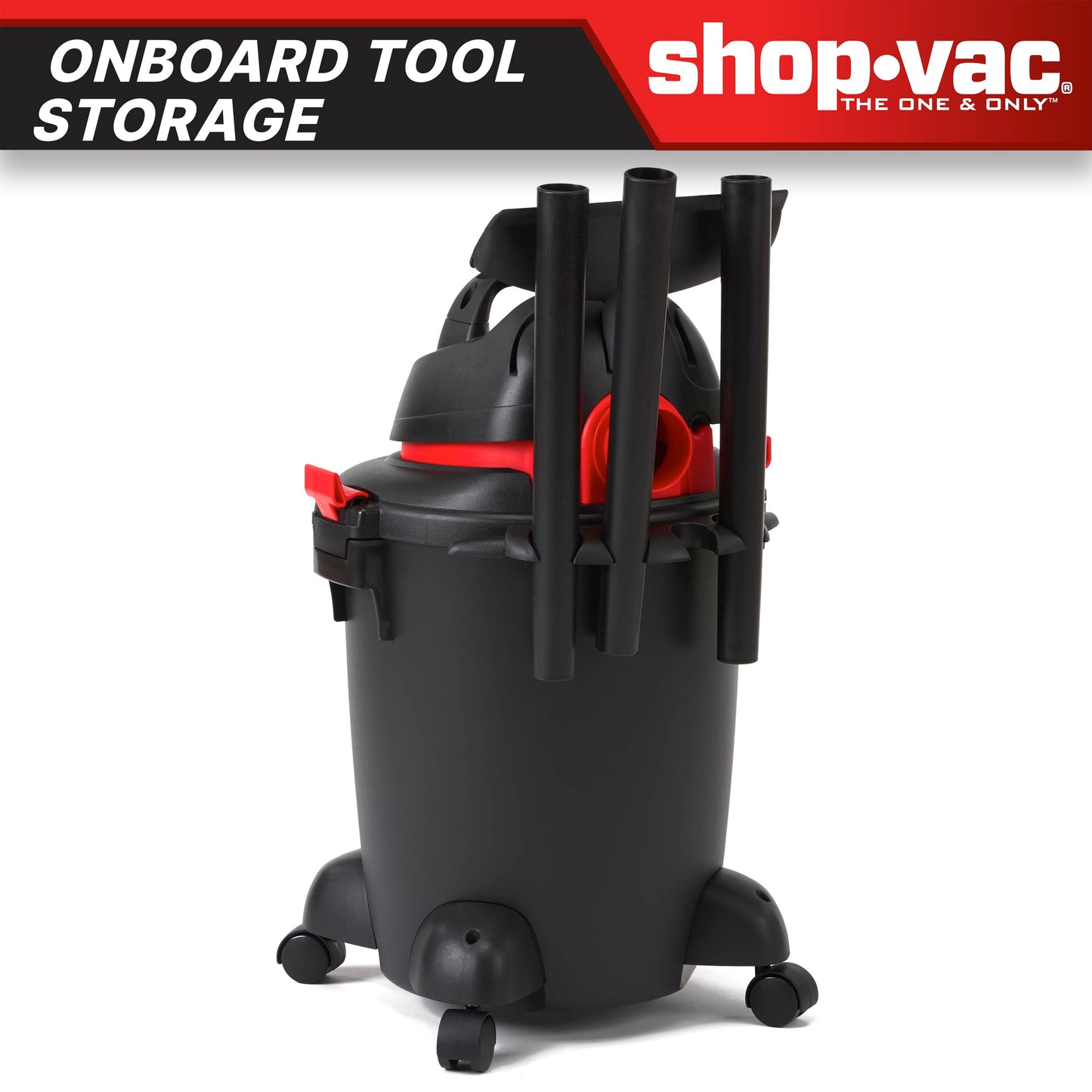 Shop-Vac 5985005 6 Gallon Wet/Dry Vacuum, 3.5 Peak HP, 1.25 Inch Diameter x 7 Foot Hose, 6 Foot Cord, Ideal for Home, Garage, and Workshop Cleaning