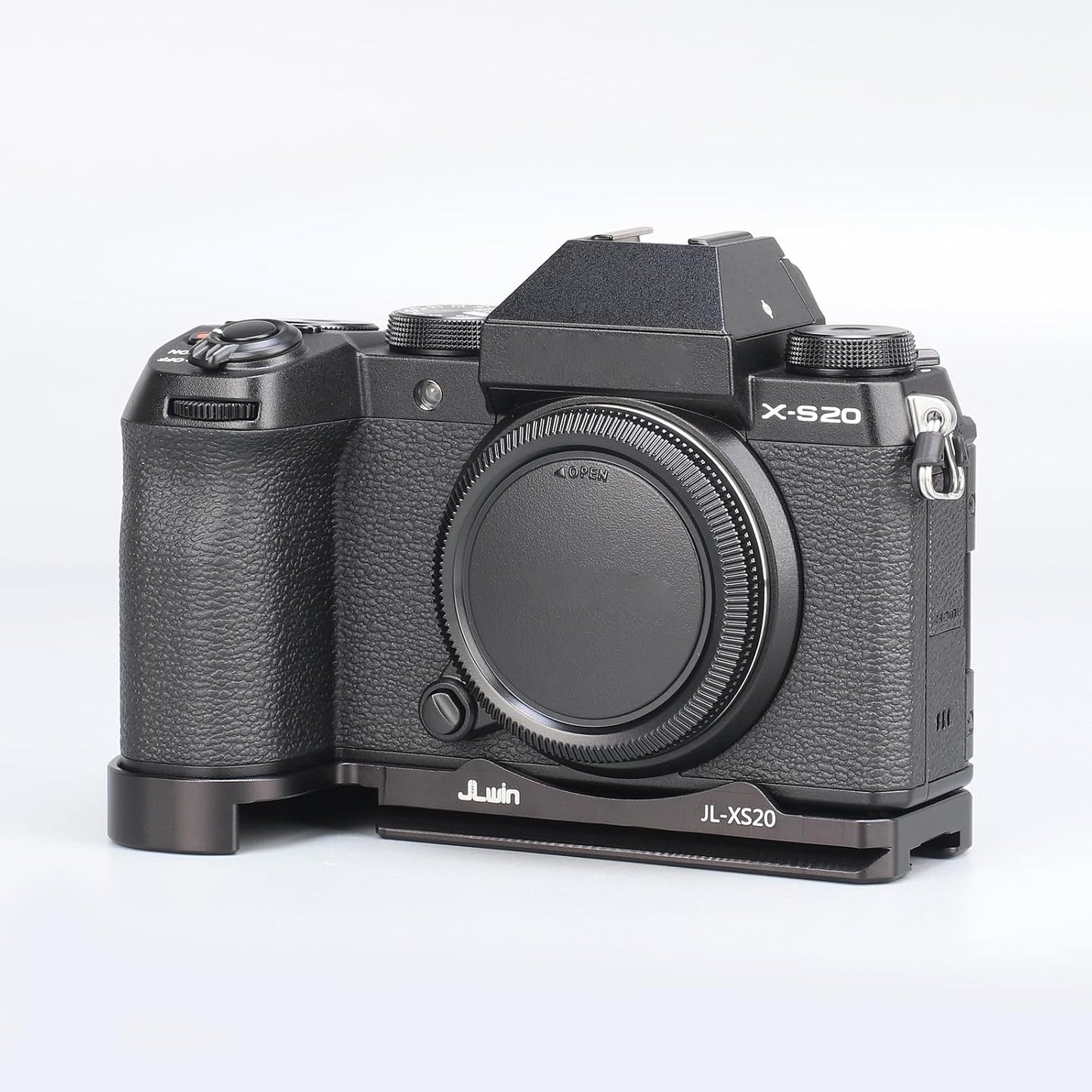 FocusFoto X-S20 Quick Release Baseplate QR Plate Mount for Fujifilm Mirrorless Camera, Compatible with Arca-Swiss