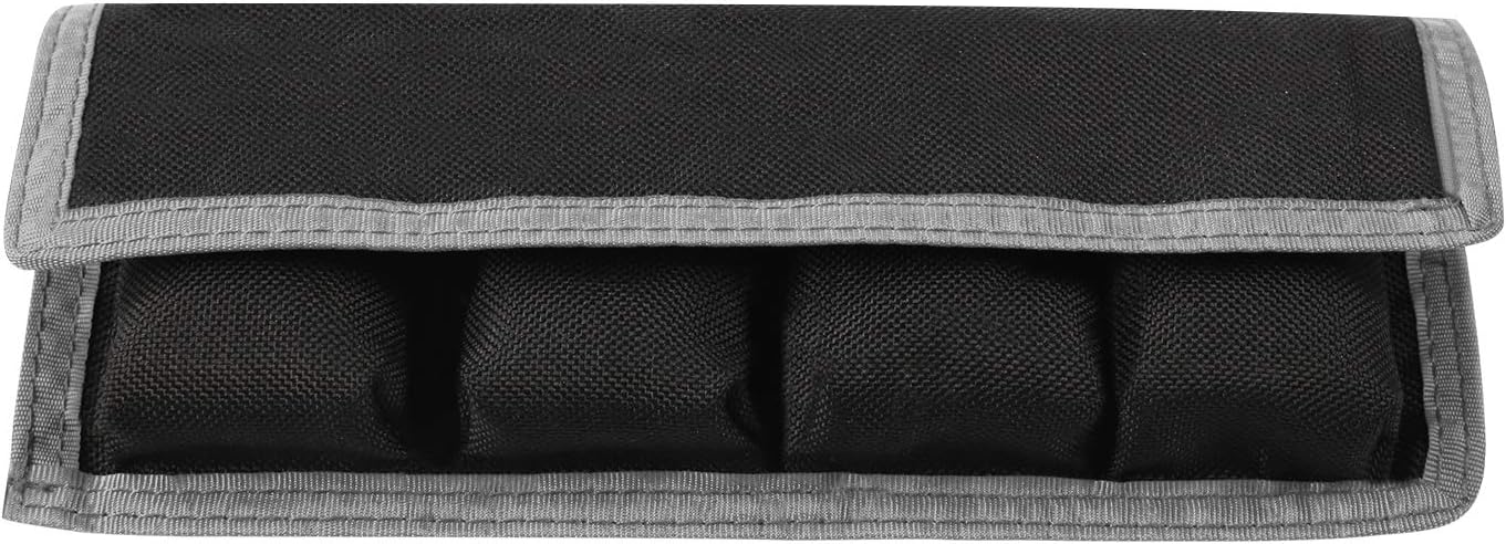 Meking (4 LP-E6 LP-E8 LP-E10 LP-E12, EN-EL14 EN-EL15, NP-FW50 NP-F550 NP-FM500H DSLR Battery Case Holder Storage Bag