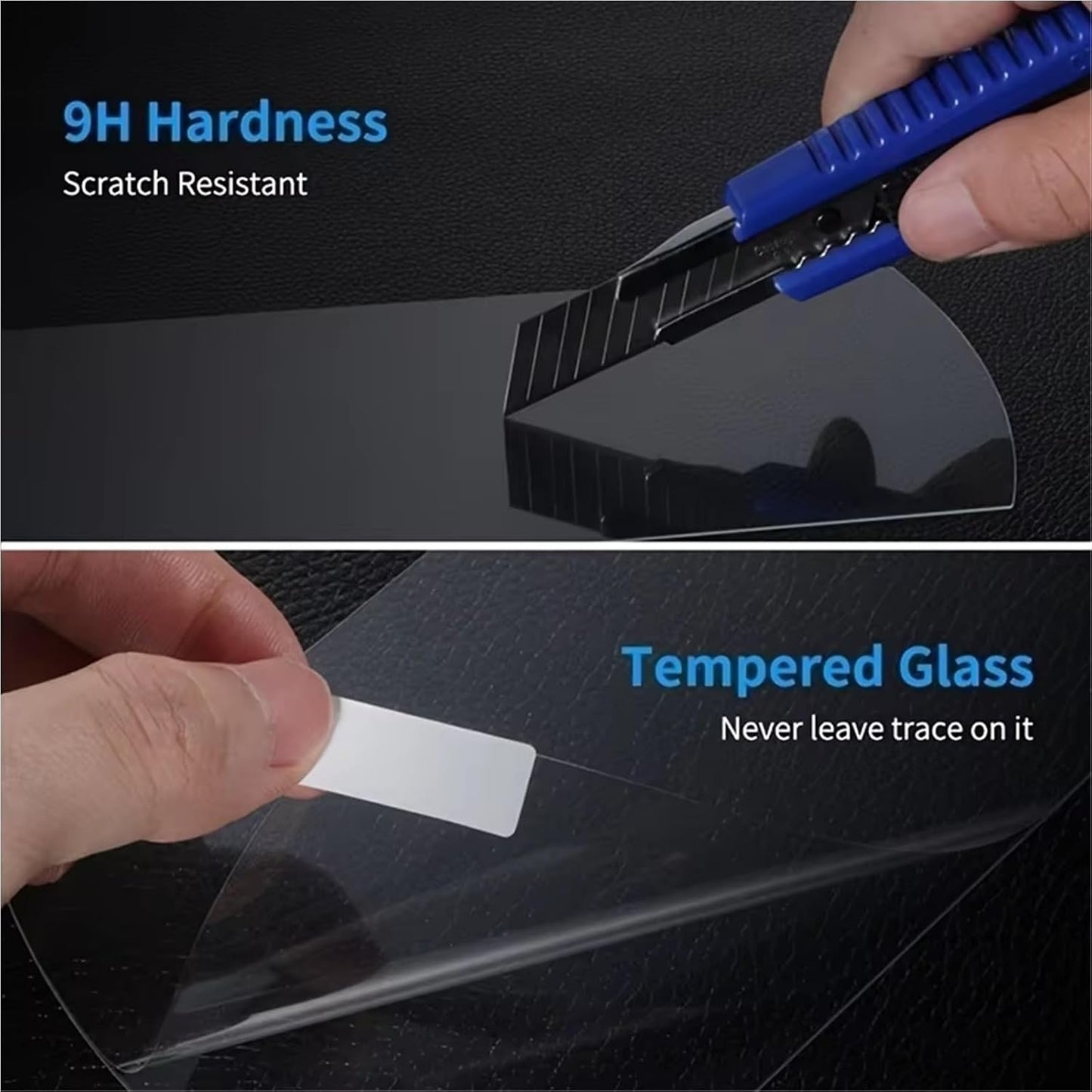 WIJMCTHC E-2008 E-208 2024 Foils(7 inch) Car modification Compatible With Peugeot Tempered Glass Screen Protector Car