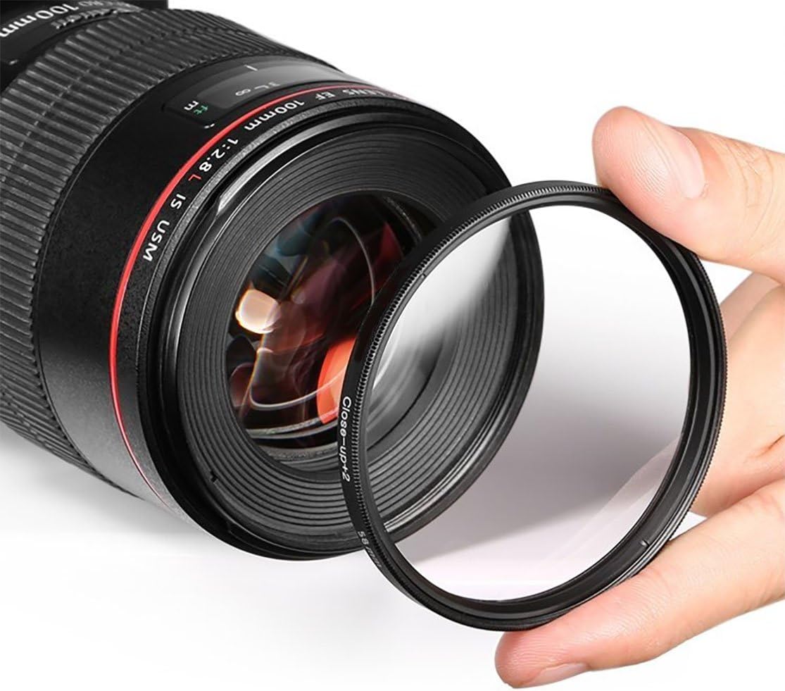 Big Mike's 67mm Set (+1, +2, +4 +10 Close-Up Filter and Diopters) Magnification Kit for Select Canon, Sony, FujiFilm