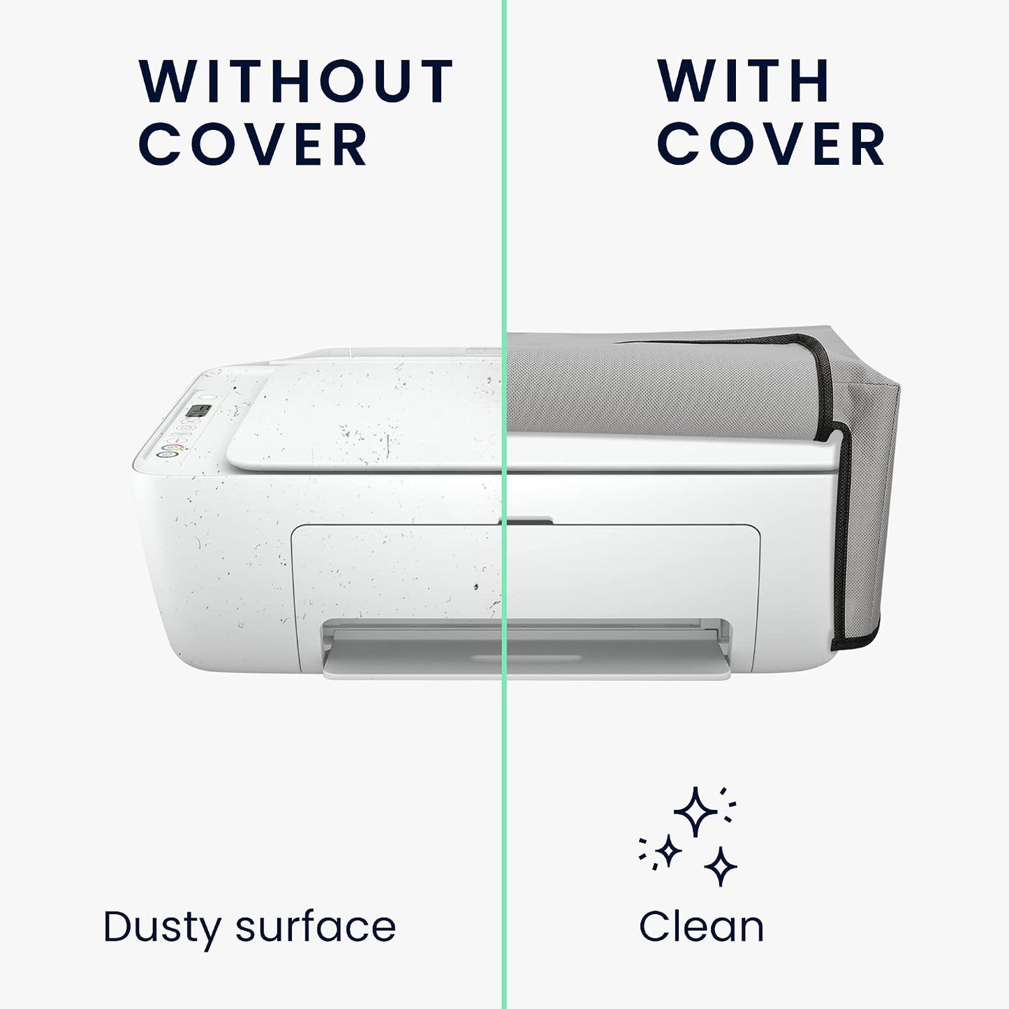 2755e 2720e 2710e 2820e 2721e kwmobile Dust Cover Compatible with HP DeskJet / DeskJet / / / - Printer Case - Fabric