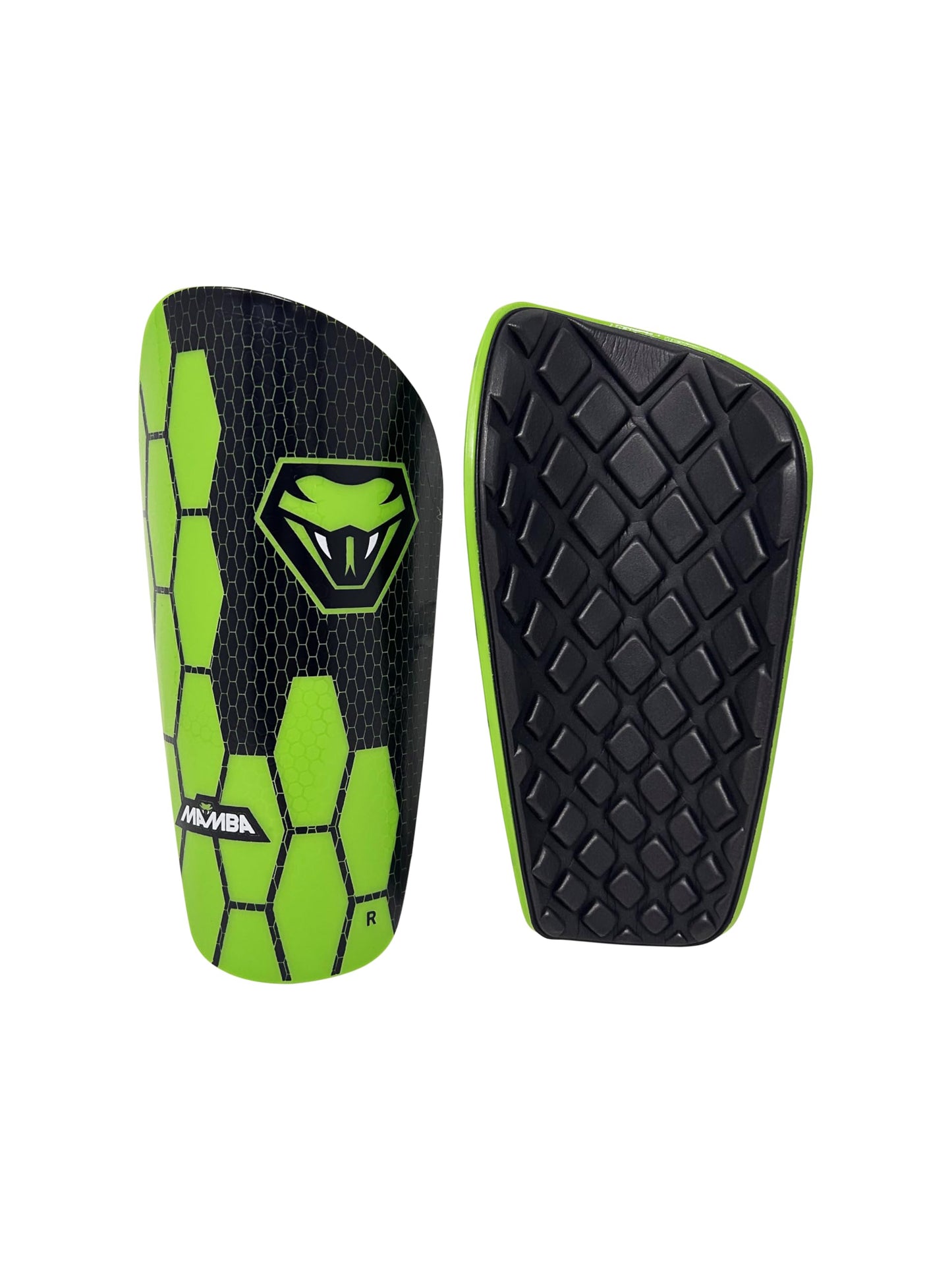 Mamba Ultimate Shin Guard Set | Soccer Shin Pads, Ankle Guards & Compression Sleeves for Optimum Flexibility & Protection | Kids/Adults | Unique 3 Piece Design (L)