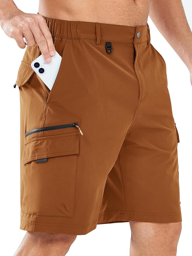 NORTHYARD Men's Cargo Hiking Shorts 9" Lightweight Outdoor Tactical Work Camping Sport Golf Casual Travel Fishing Multipocket