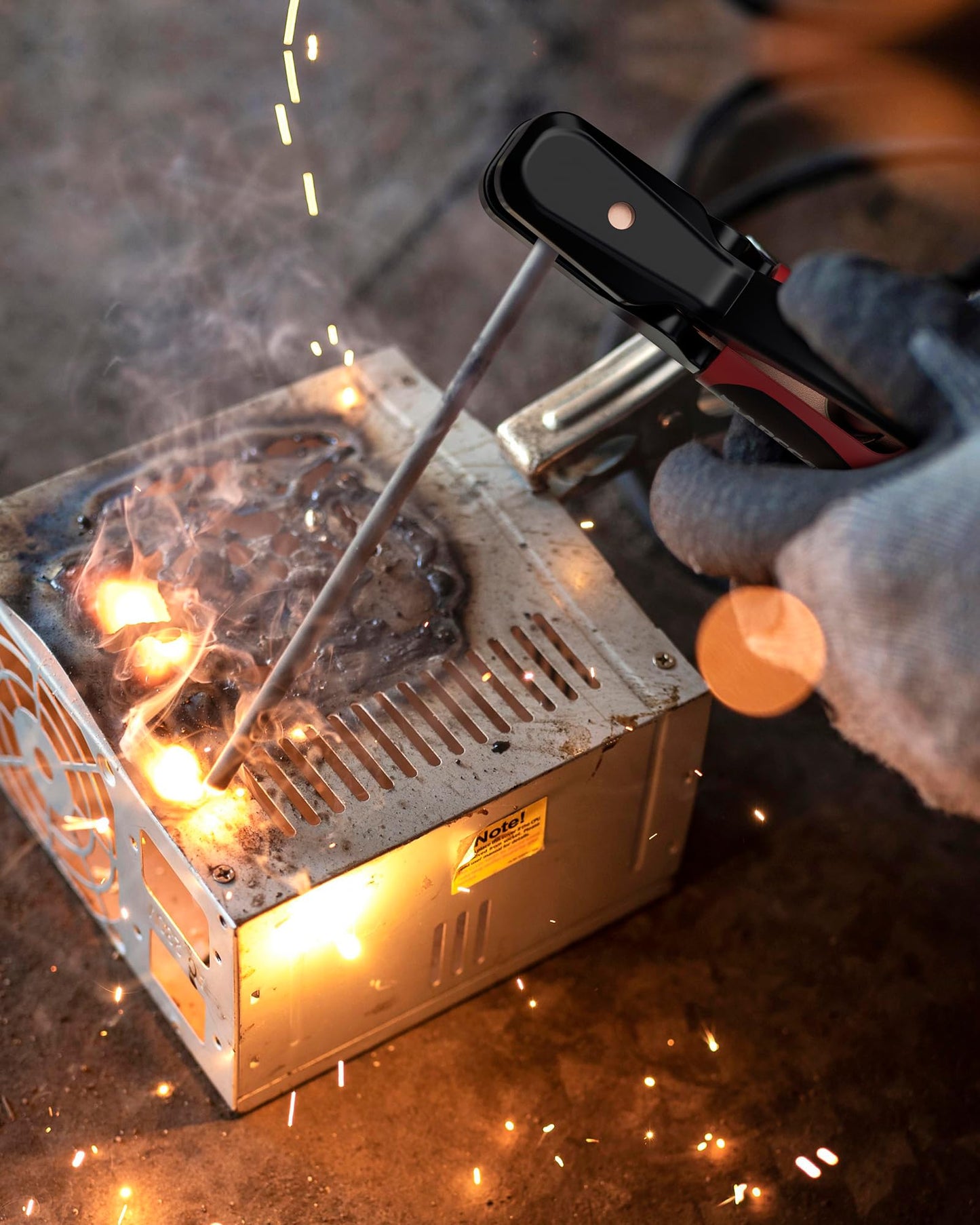 ARCCAPTAIN 250A MIG Welder WITH 300AMP Welding Electrode Holder