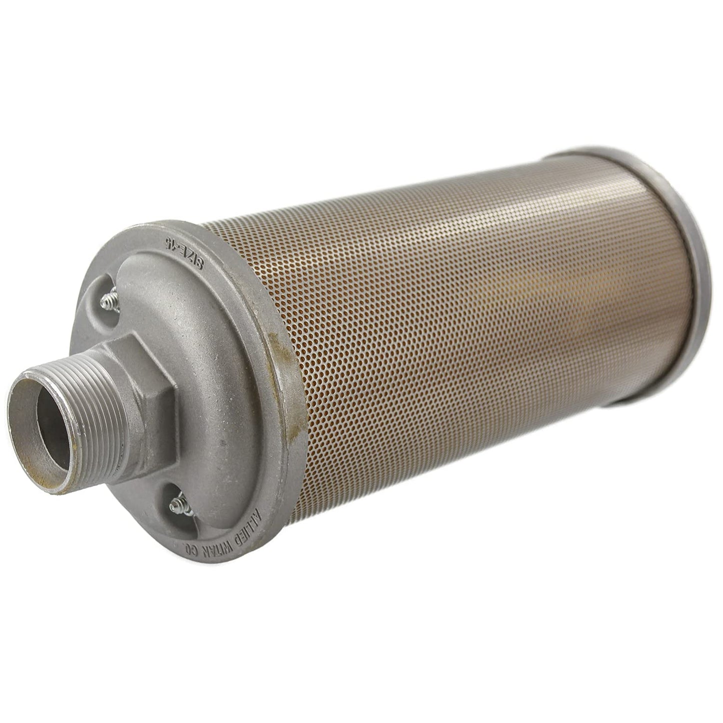 Industrial Service Solutions Aftermarket Alwitco M15 Atomuffler Air Exhaust Muffler | 1.5" NPT Male, 125 PSI | Replacement Part | For Compressed Air Equipment and Systems