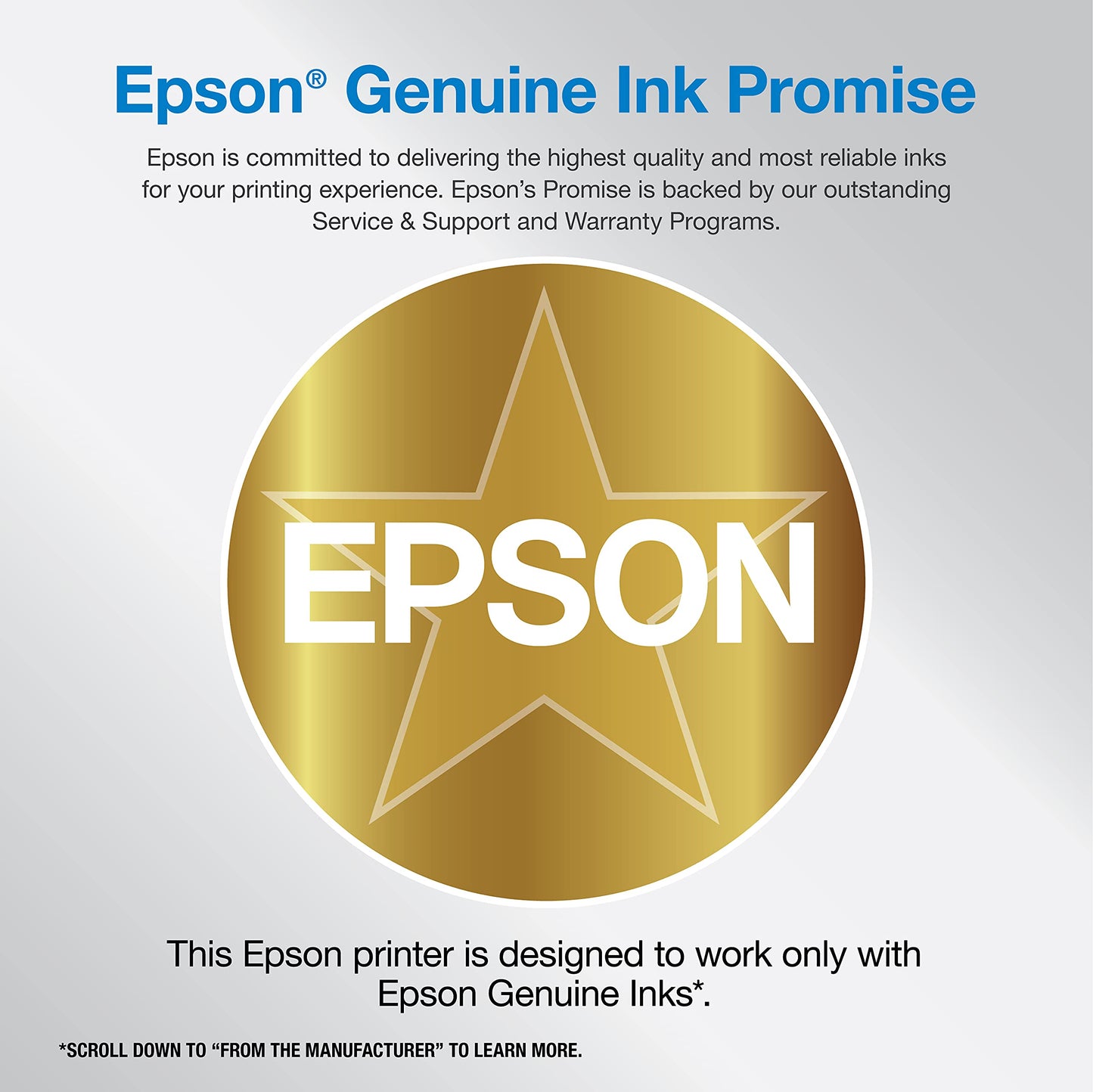 Epson Workforce Pro WF-7310 Wireless Wide-Format Printer with Print up to 13" x 19" Auto Double-Sided Printing max 11" x 17", 500-sheet Capacity, 2.4" Color Display, Smart Panel App - Black