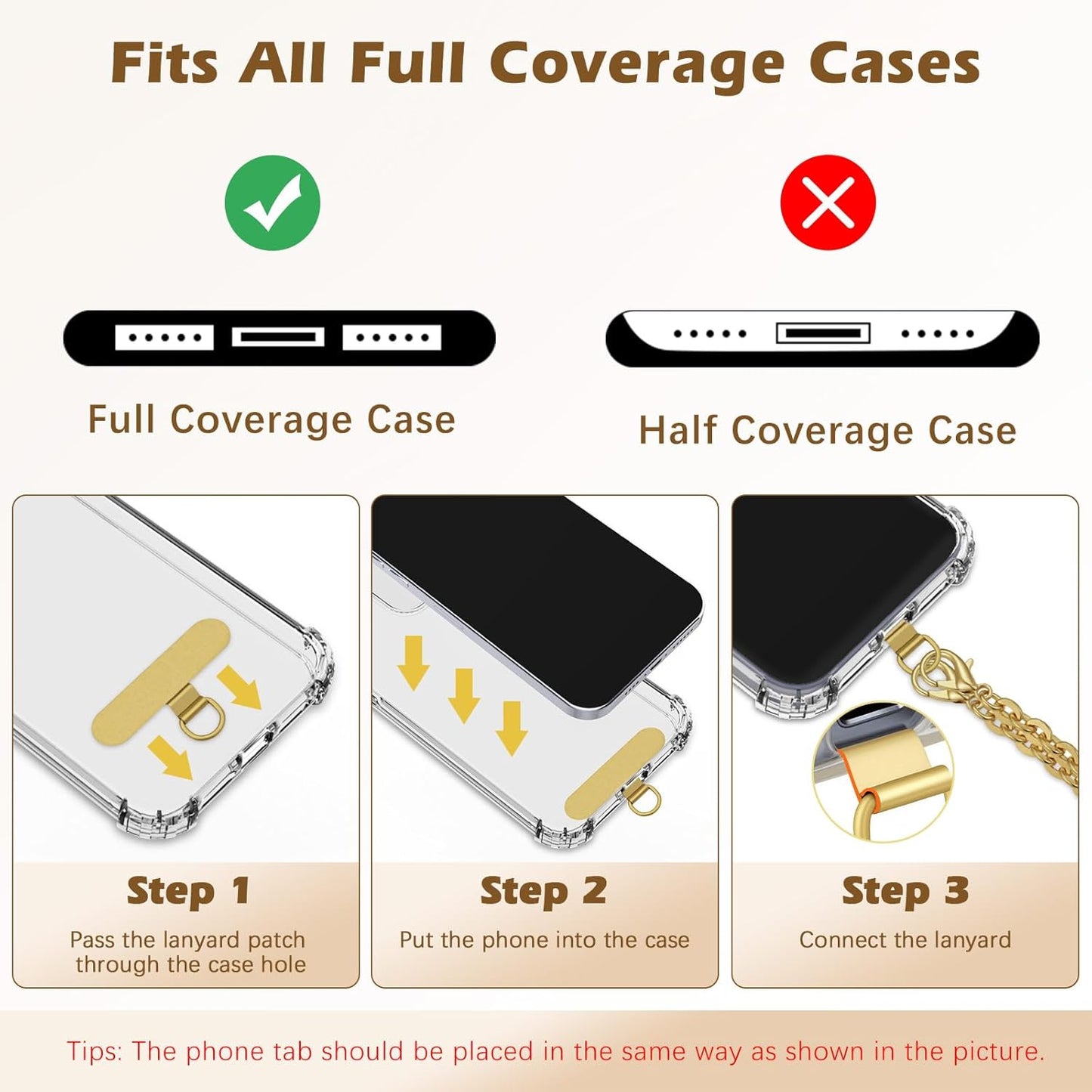 2Metal 17, MoKo Universal Phone Crossbody Lanyard Phone Chain, Anti-Theft Adjustable Cellphone Cross Body Neck Strap