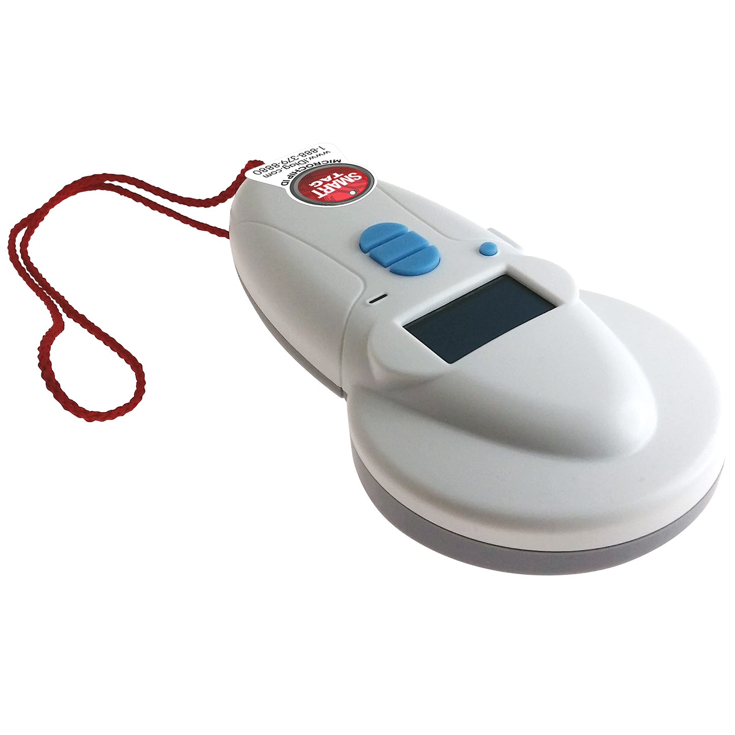 SMART TAG Multi-Frequency Microchip RFID Data Scanner/Temperature Reading Capable for All ISO 134.2KHz & 125KHz, Read/Display/Program Up to 54 Characters (Phone #s, email & More), USB Rechargeable