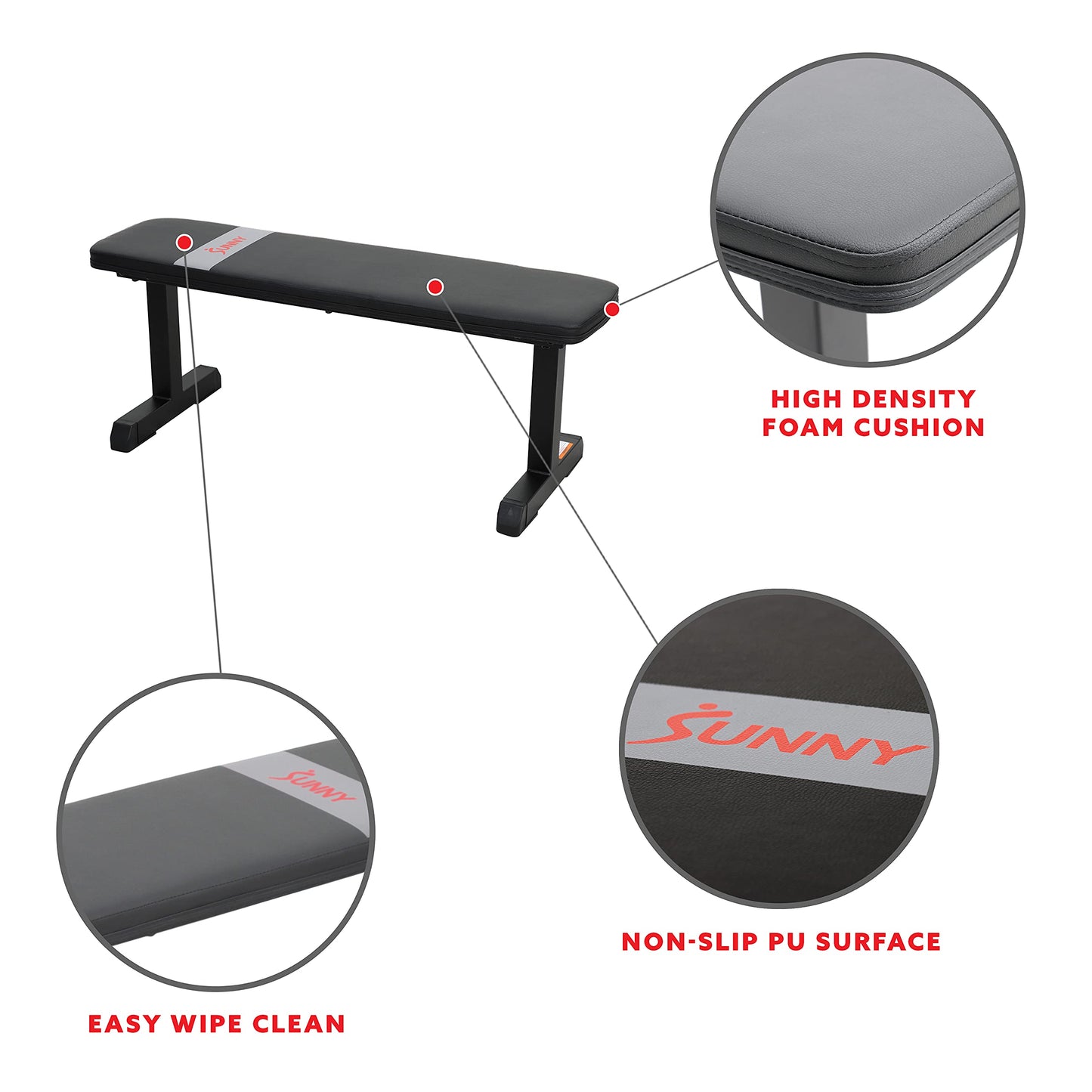 Sunny Health & Fitness Power Rack - SF-BH6802 Attachment Bundles SF-BH620037