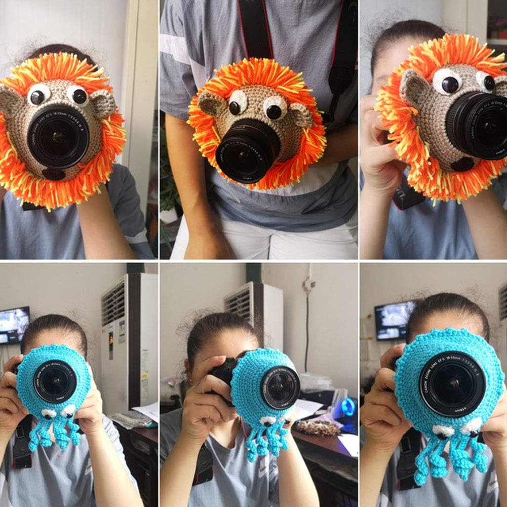 Frandilo Camera Buddies, Shutter Huggers for Getting The Baby's Attention, Child Lens Accessory Handmade Pet Shutter