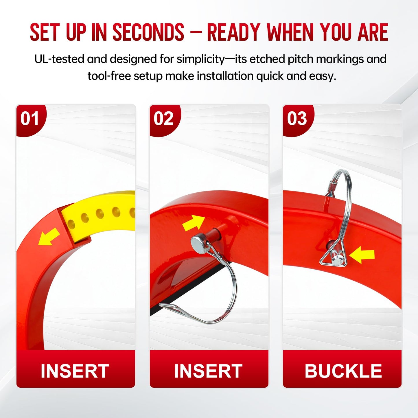 Roof Anchor, Roof Hook for First Man Up (FMU) & Last Man Down (LMD), Heavy-Duty Roof Safety Anchor – 5,000 lb Capacity for Steep-Slope Roofs (6/12 to 12/12 Pitch) | Fall Protection for Roofers