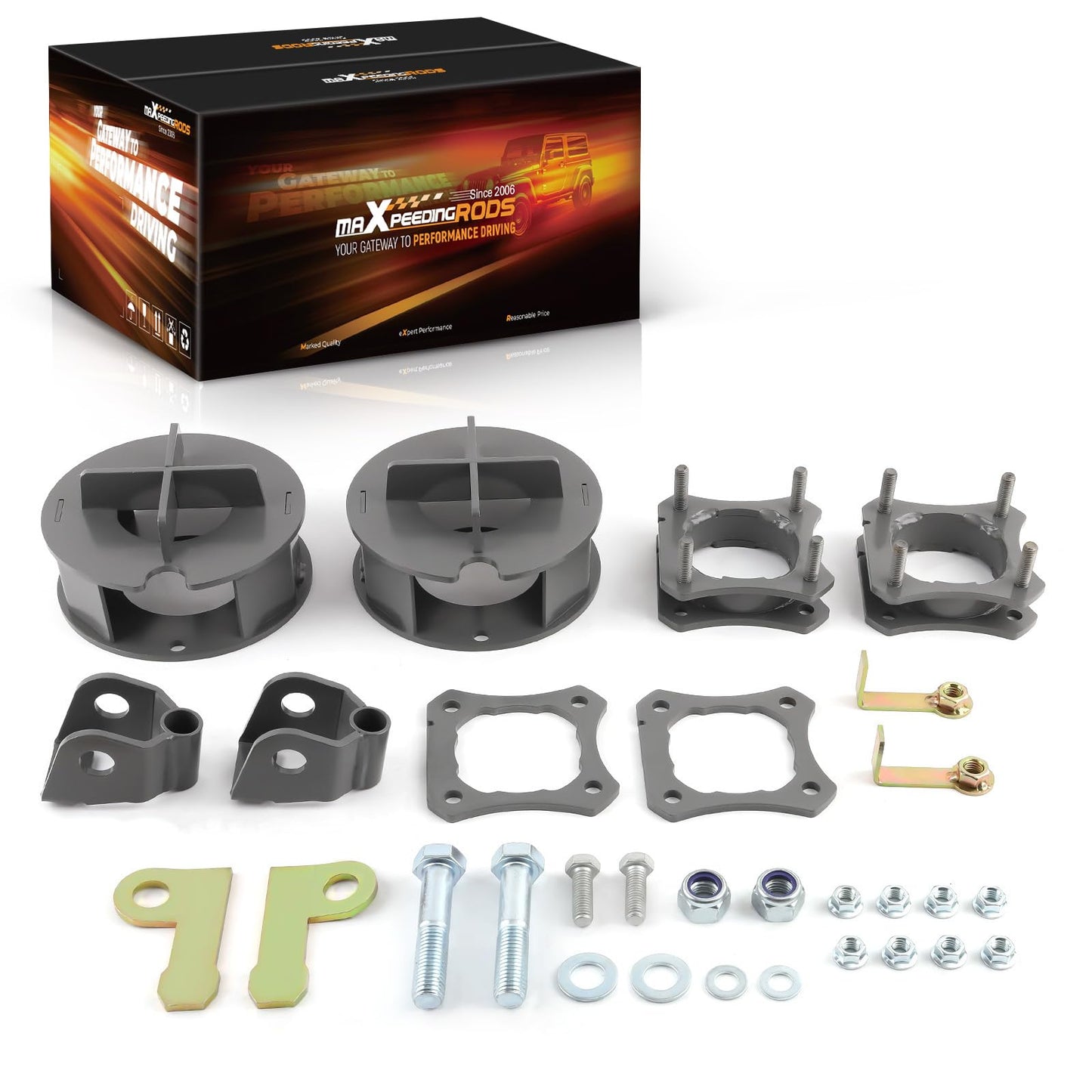 maXpeedingrods 2.5” Front & Rear Lift Leveling kit for Toyota Tundra 2022-2024