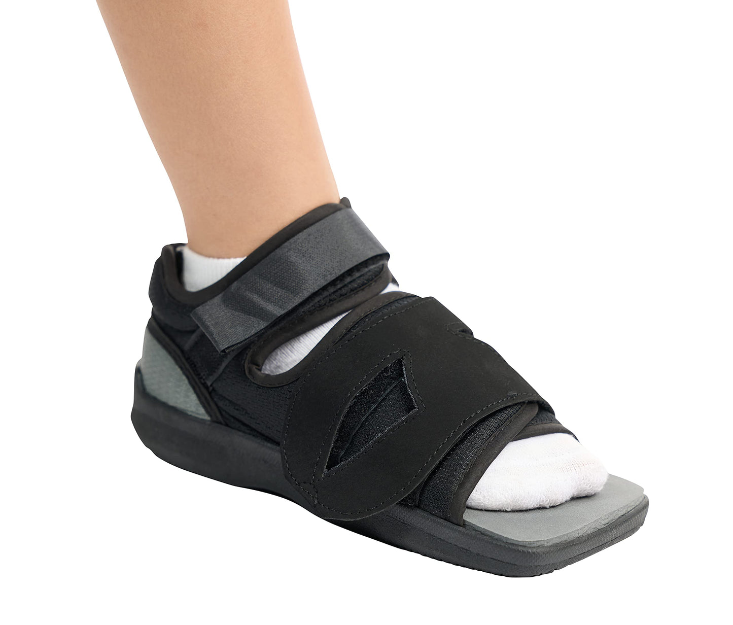 United Ortho Post-Op Shoe - Orthopedic Adjustable Recovery Shoe For Broken Foot or Toe, Post Surgery, Lightweight Medical Shoe, Left or Right Foot, (Women's Large)