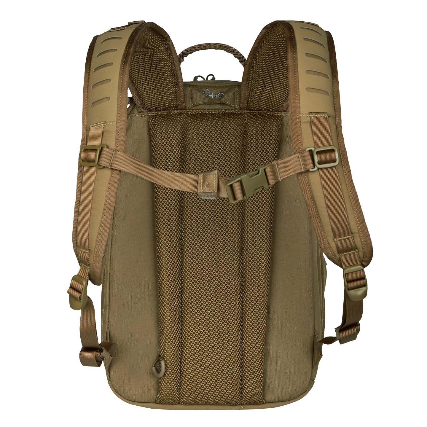 BOMTURN Military Tactical Backpack, Small Army Molle Bag 2 Day Assault Pack 20L with Bottle Holders