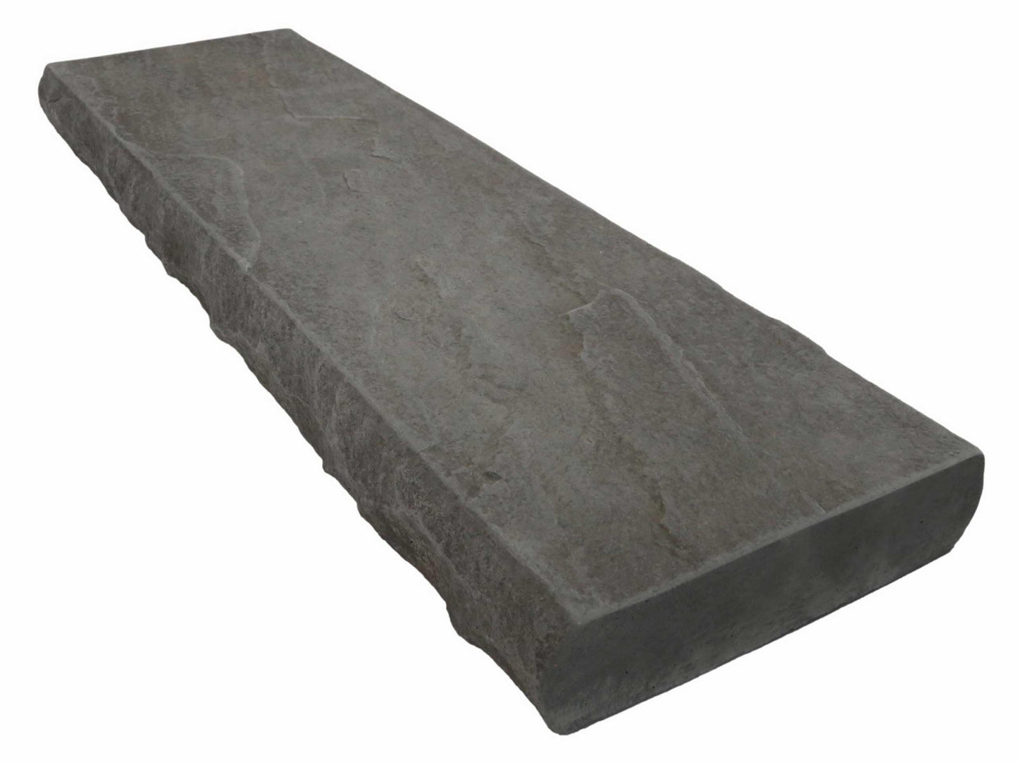 Stone Master Molds Rubber Molds for Concrete, Slate Texture, Wall Cap Mold, 24" L x 8" W x 2" D