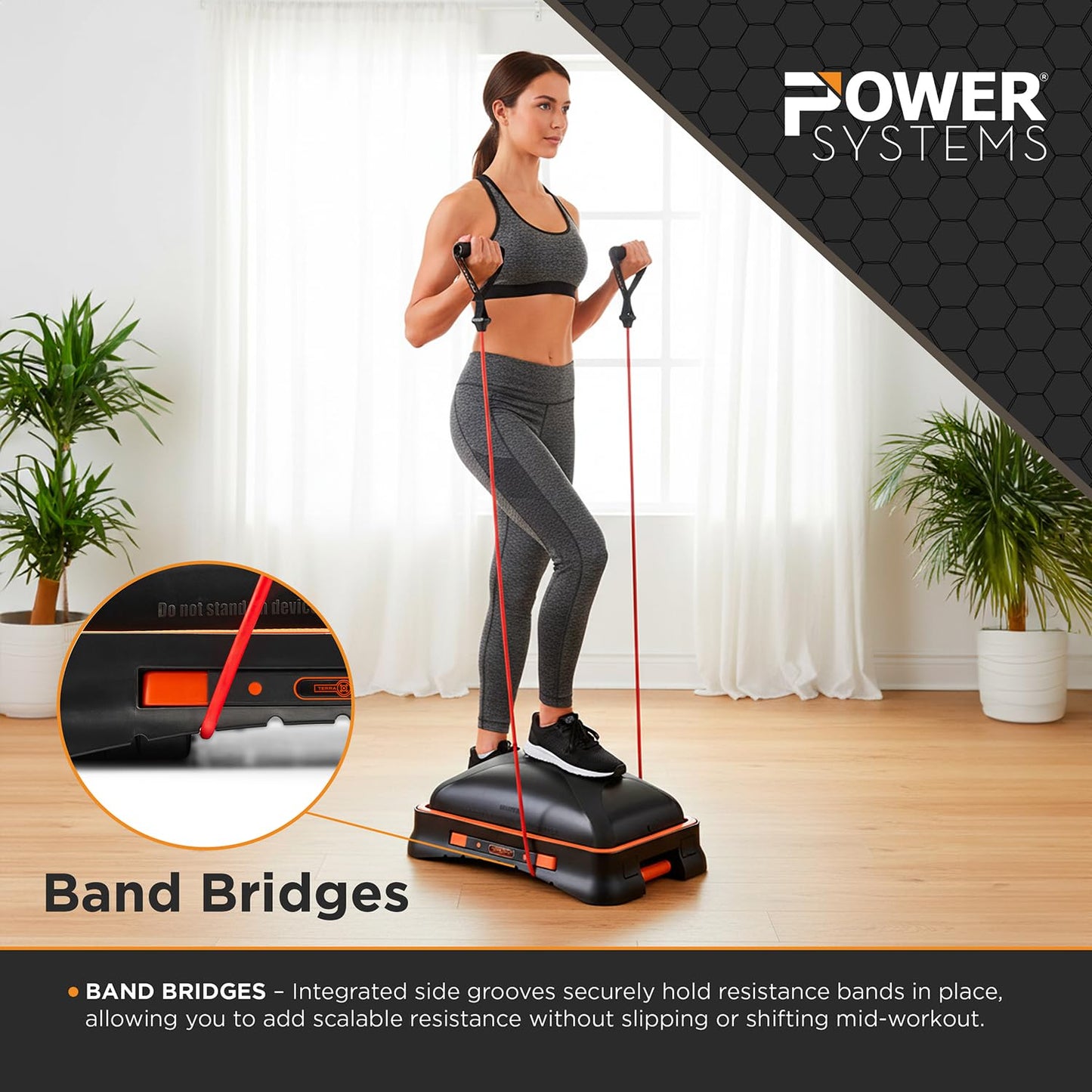 Terra Glide Balance Board and Ab Roller | Inflatable Core Trainer with Rolling Wheels & Pop Out Handles | Workout Exercise Wheel Core Strength Stability HIIT Pilates Mobility Ab Training Home Gym Equipment