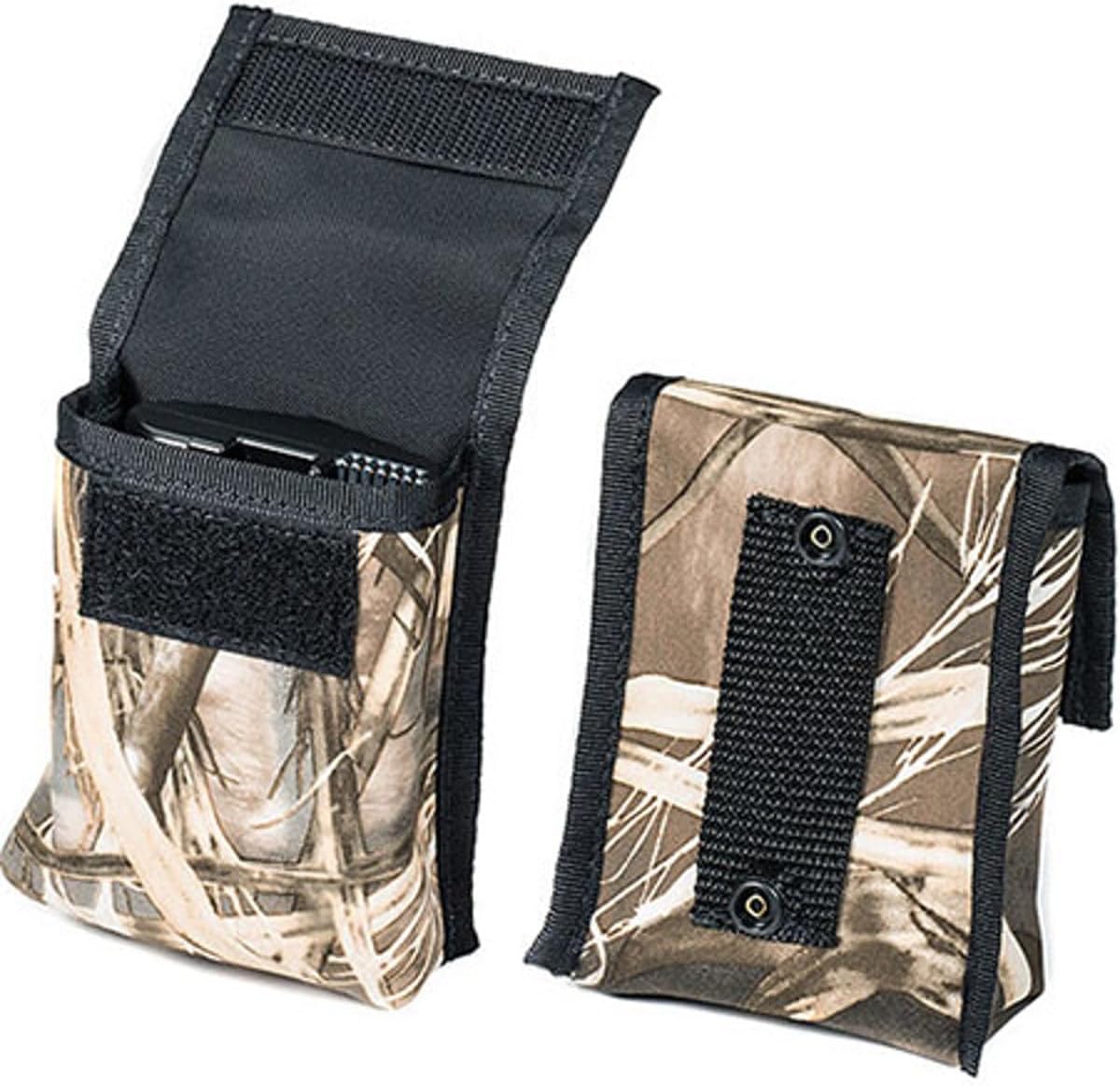 LENSCOAT 2-Battery Max4 Pouch Camouflage Camera Battery Holder for Pro DSLR (Realtree HD)